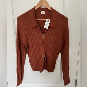 Abercrombie & Fitch Brown Sweater